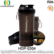 600 мл BPA бесплатно пластиковые белка смарт-шейкер (HDP-0304)